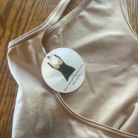 New Spanx Open-Bust Cami Camisole Tan Nude Shaper Size XL NWT - Picture 2 of 10